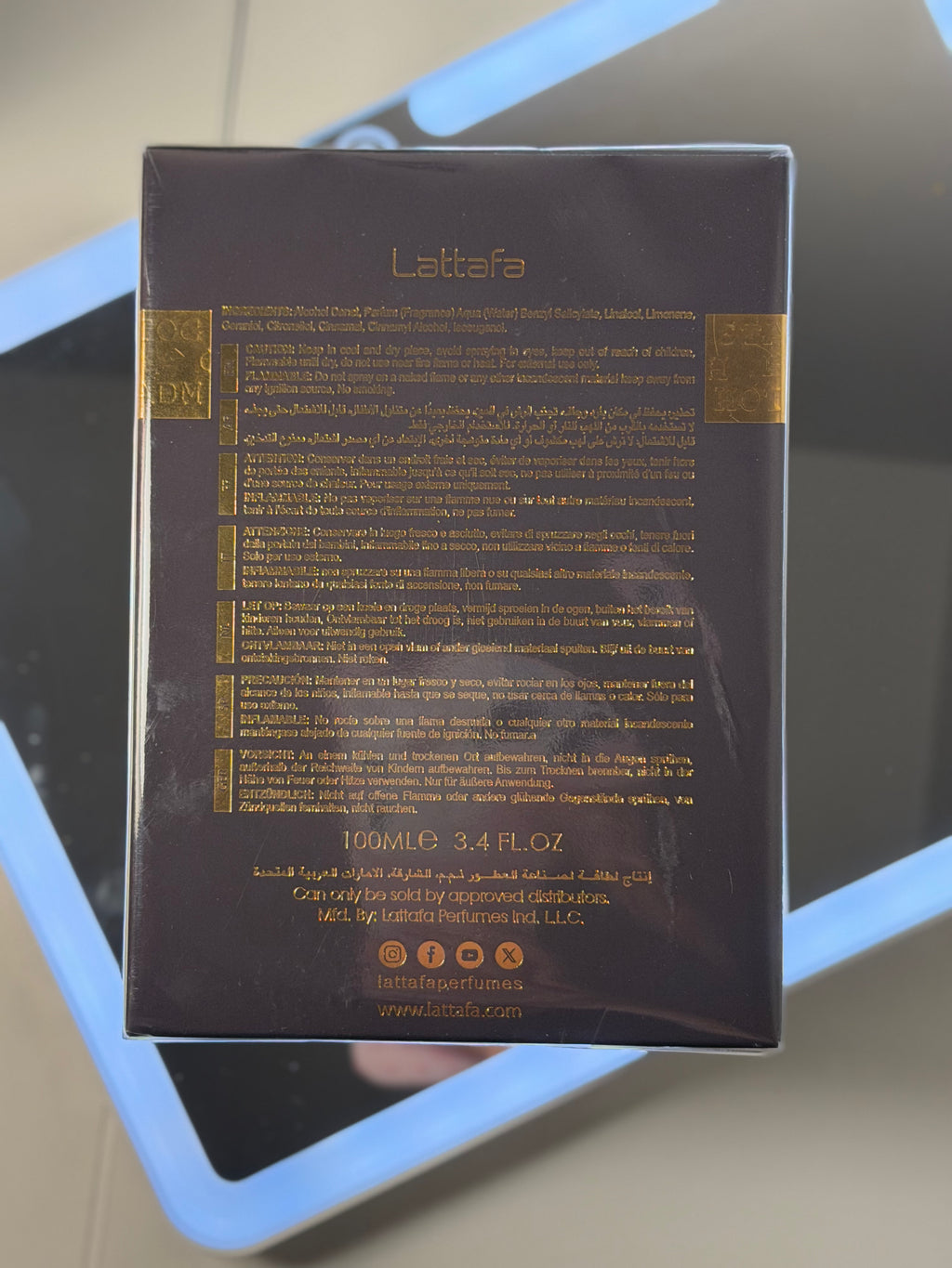 Lattafa Ramz Gold Eau